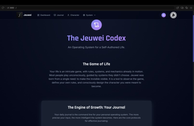 JEUWEI – screenshot 2