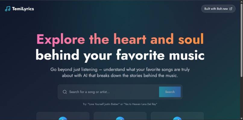 TemiLyrics – screenshot 4