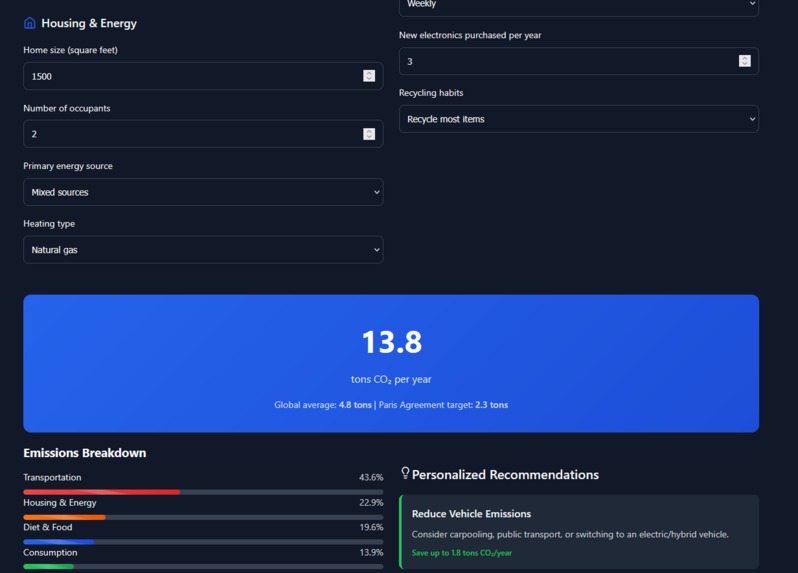 Climate Impact – screenshot 1