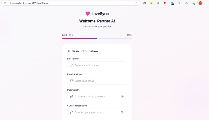 LoveSync  – screenshot 2