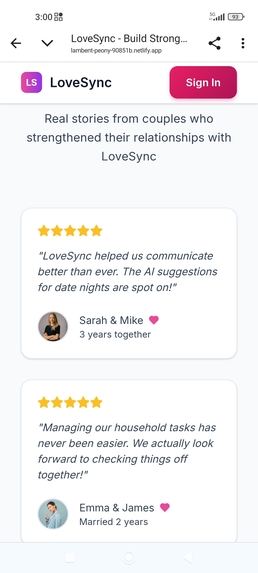 LoveSync  – screenshot 9