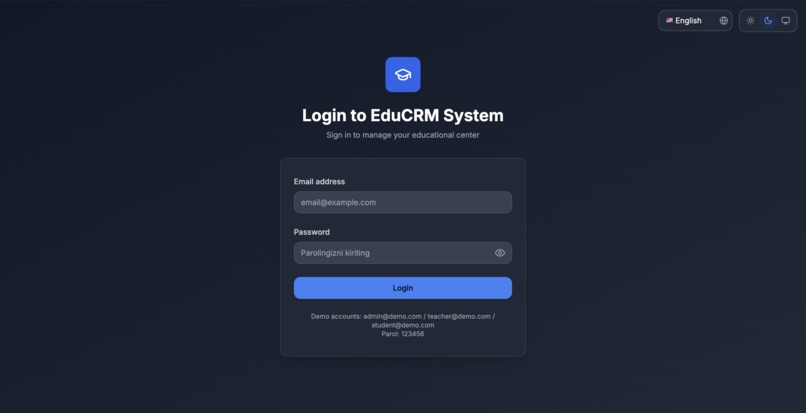 Education CRM  – screenshot 1