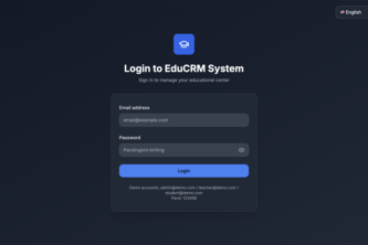 Education CRM 