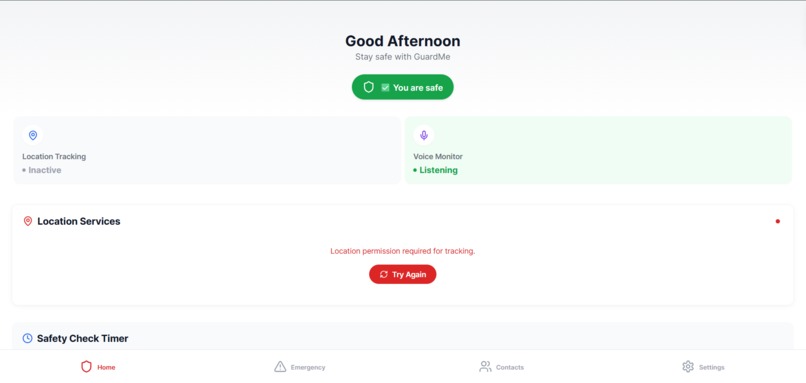  GuardMe – screenshot 1