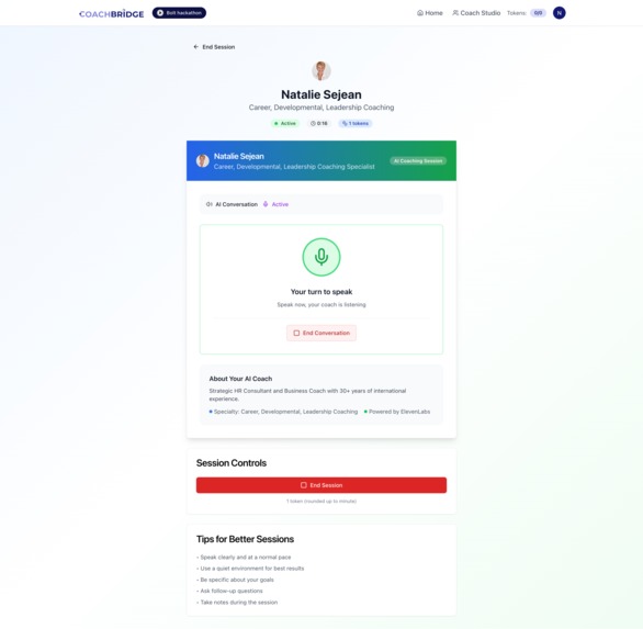 CoachBridge – screenshot 7