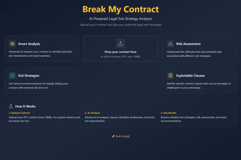 Break My Contract – screenshot 1