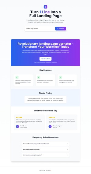 OneLineLaunch – screenshot 1