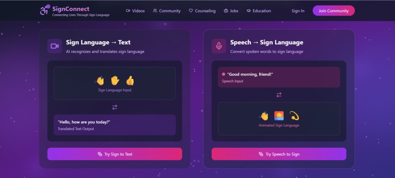 SignConnect – screenshot 2
