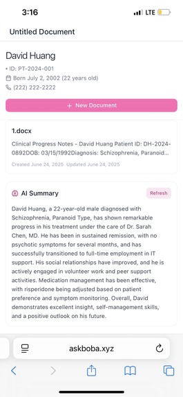 askboba – screenshot 2