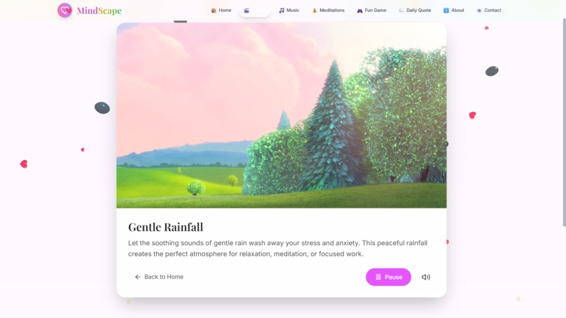 MindScape: Your Interactive Calm Space – screenshot 8