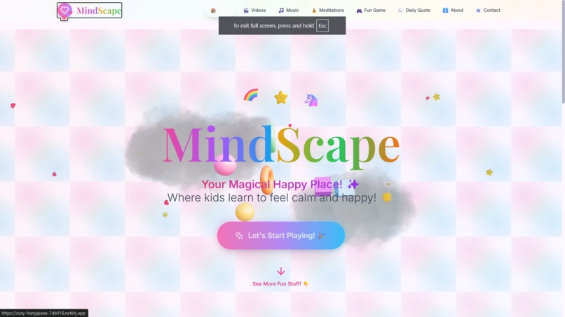 MindScape: Your Interactive Calm Space – screenshot 9