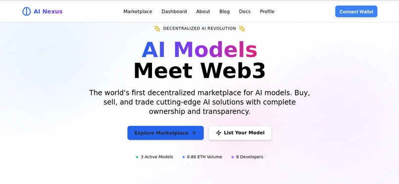 AI-Nexus-Marketplace – screenshot 1
