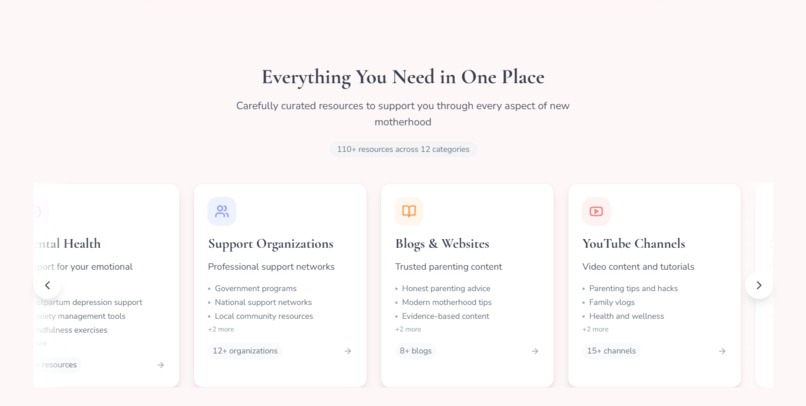 newmom.help – screenshot 3