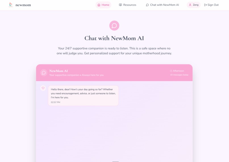 newmom.help – screenshot 4