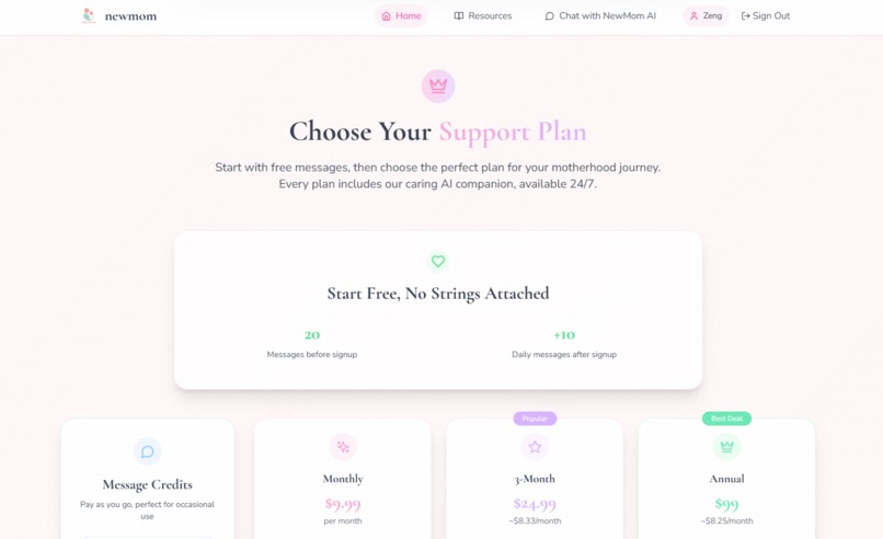 newmom.help – screenshot 5