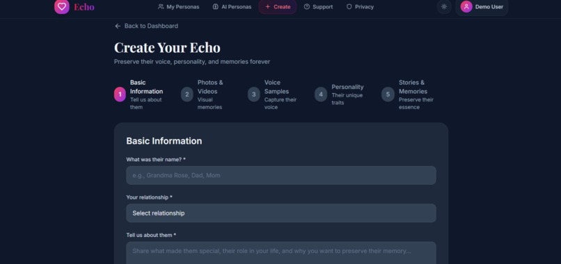 Echo – screenshot 2