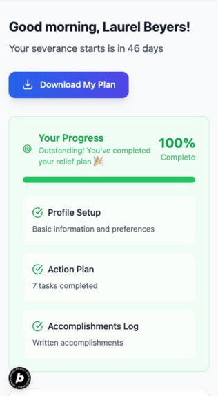Layoff Relief – screenshot 1