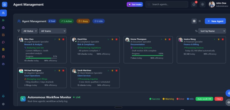 Agentic Automation for the Legal System – screenshot 2