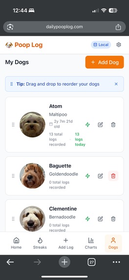Daily Poop Log – screenshot 2