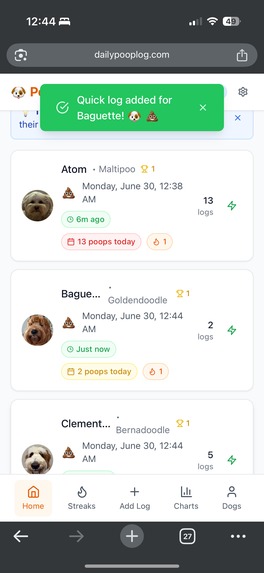 Daily Poop Log – screenshot 5