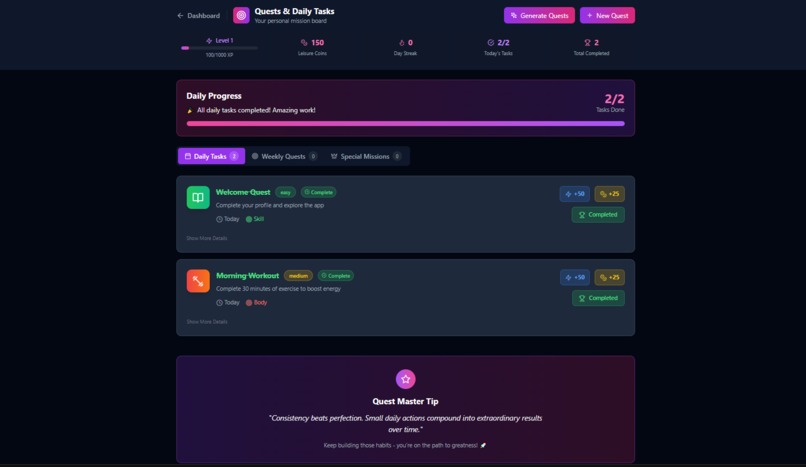 Level Up – screenshot 3