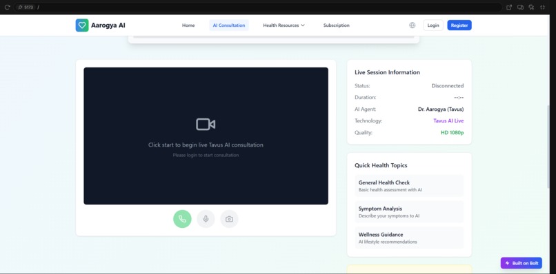 AarogyaAI  – screenshot 1