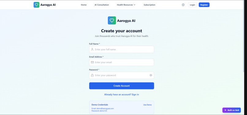 AarogyaAI  – screenshot 3