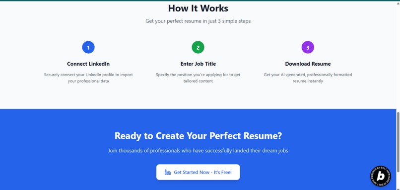ResumeAI – screenshot 1