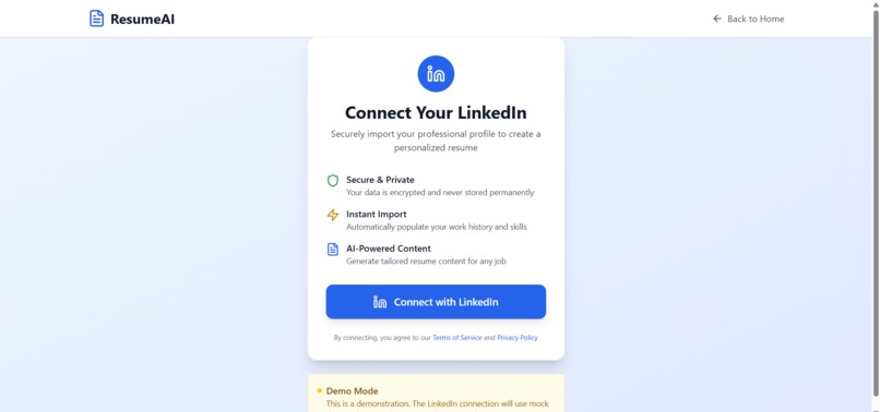 ResumeAI – screenshot 2