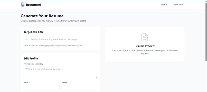 ResumeAI – screenshot 5