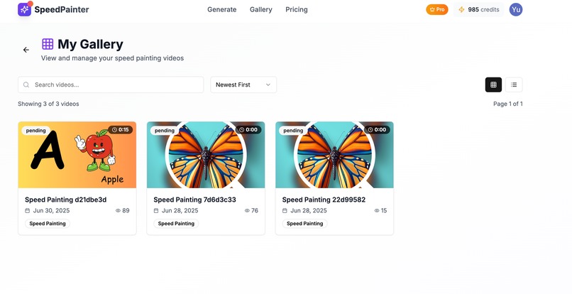 SpeedPainter AI - Image to Video Magic – screenshot 4