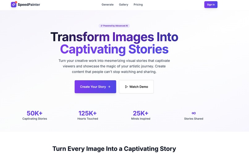 SpeedPainter AI - Image to Video Magic – screenshot 1