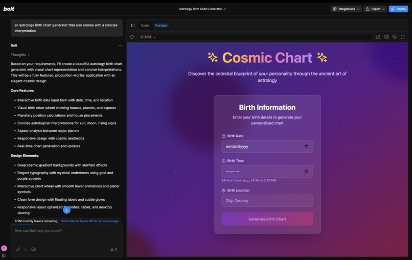 Cosmic Chart – screenshot 1