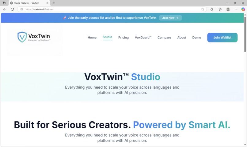 VoxTwin.ai – screenshot 2