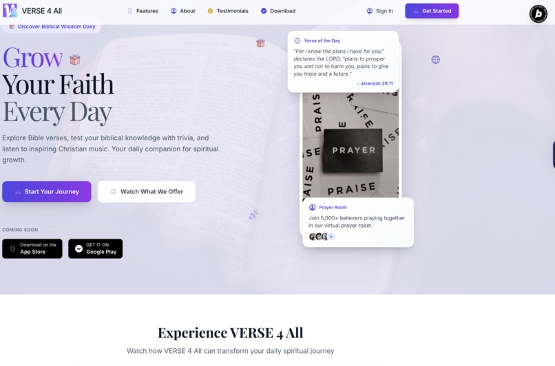 Verse4all – screenshot 7