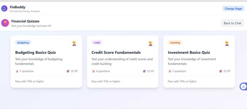 FinBuddy – screenshot 1
