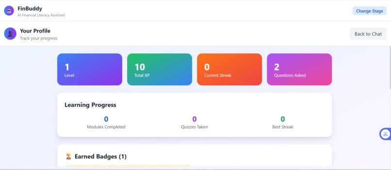 FinBuddy – screenshot 2