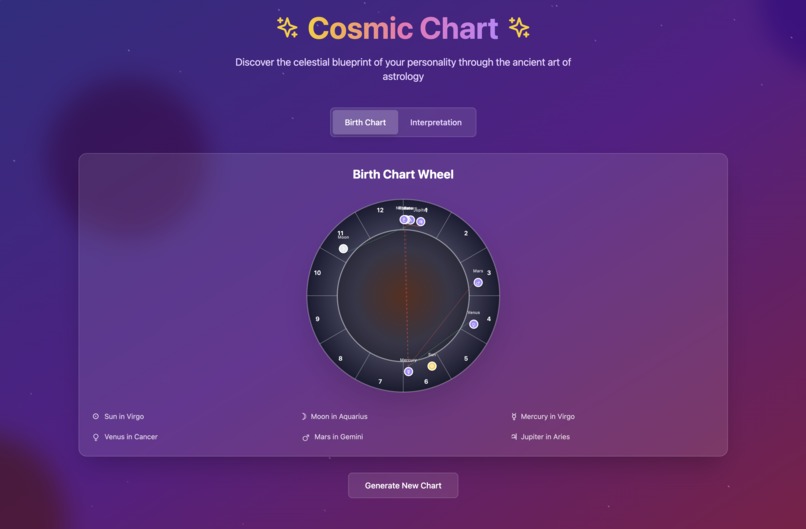 Cosmic Chart – screenshot 3