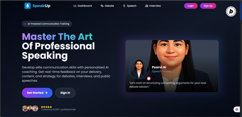 SpeakUp – screenshot 1