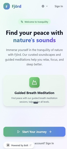 Fjörd: A Calm alternative – screenshot 5