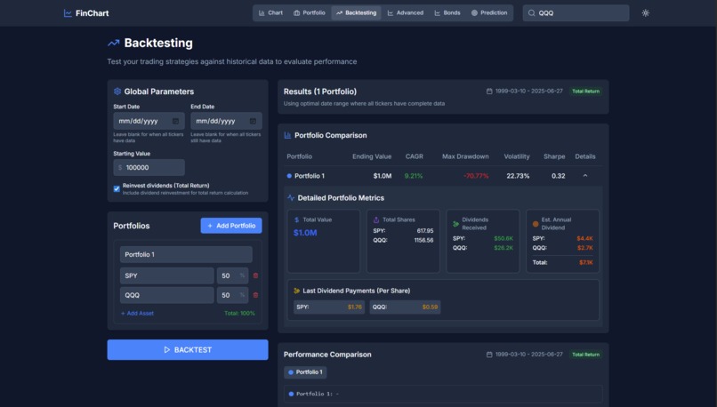 Finance App – screenshot 3
