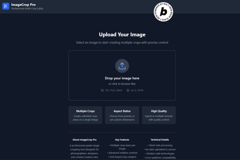 ImageCrop Pro – screenshot 2