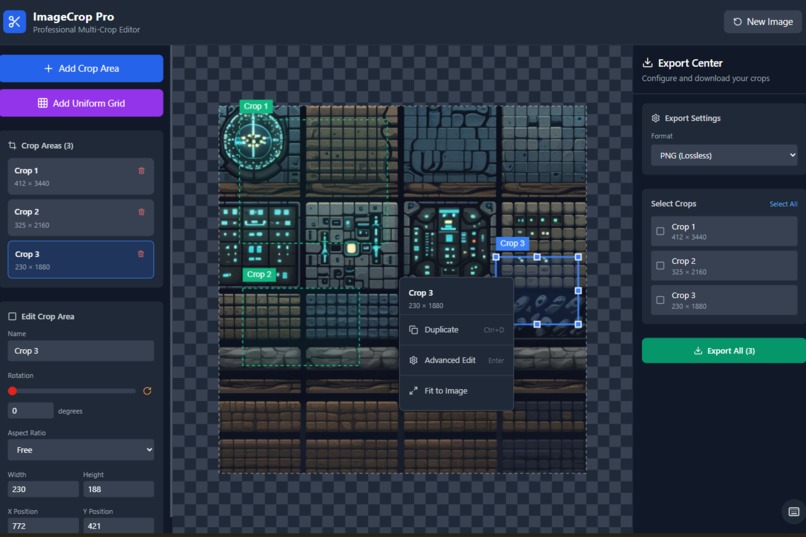 ImageCrop Pro – screenshot 3