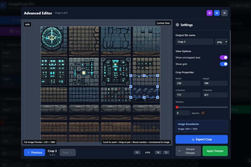 ImageCrop Pro – screenshot 4