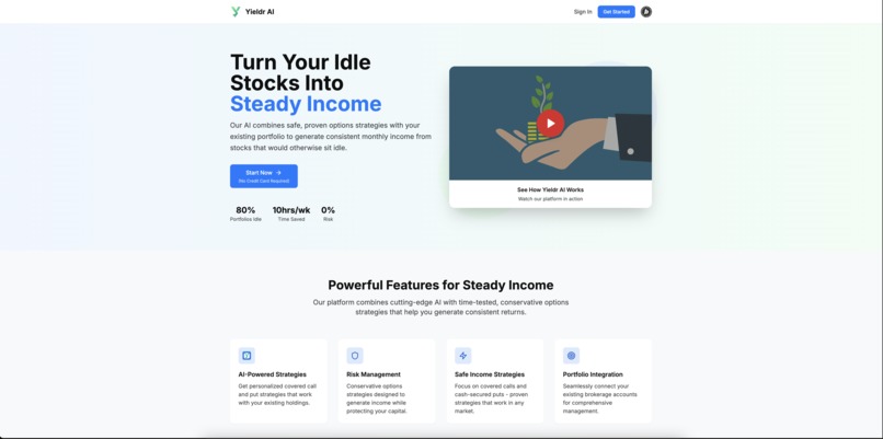 Yieldr AI – screenshot 1