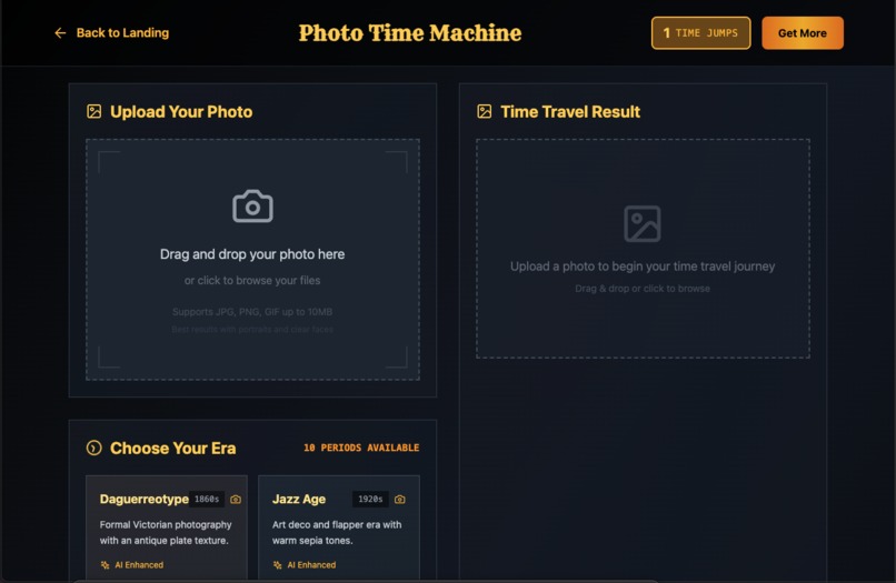 New Year, Same Me: Photo Time Machine – screenshot 2