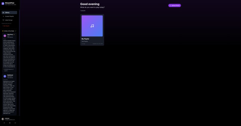 StreamFlow – screenshot 2