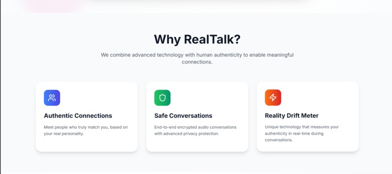 RealTalk – screenshot 2