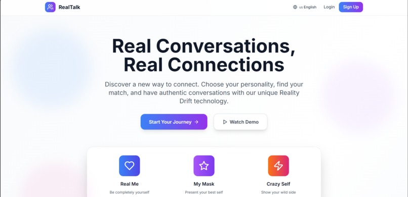 RealTalk – screenshot 1
