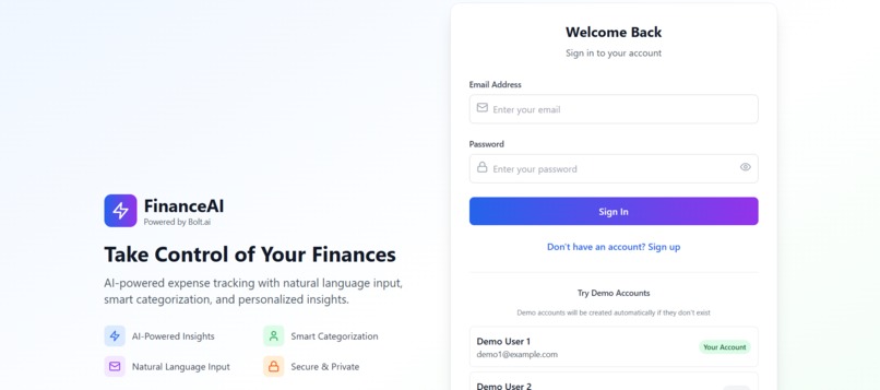 FinanceAI – screenshot 6